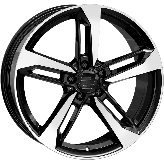 2DRV WH36 hliníkové disky 8,5x19 5x112 ET30 Black full machined