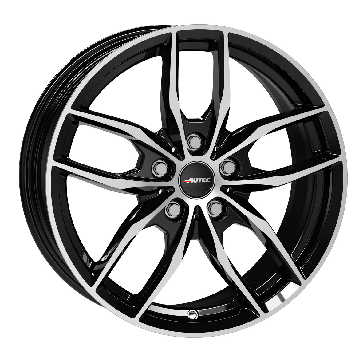 AUTEC Bavaris hliníkové disky 6,5x16 5x112 ET22 black polished