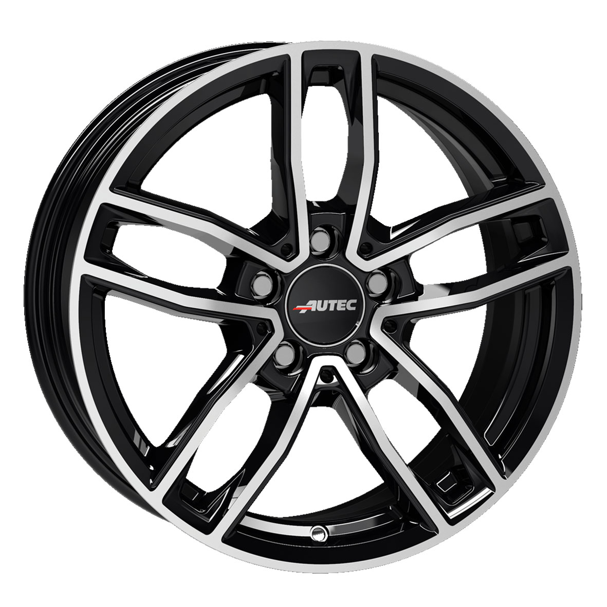 AUTEC Mercador hliníkové disky 8x19 5x112 ET32,5 Black polished
