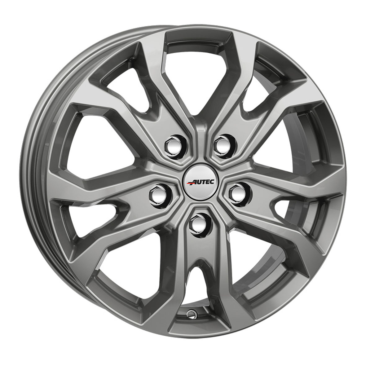 AUTEC Kiso hliníkové disky 7x17 5x114,3 ET37 Titanium silver