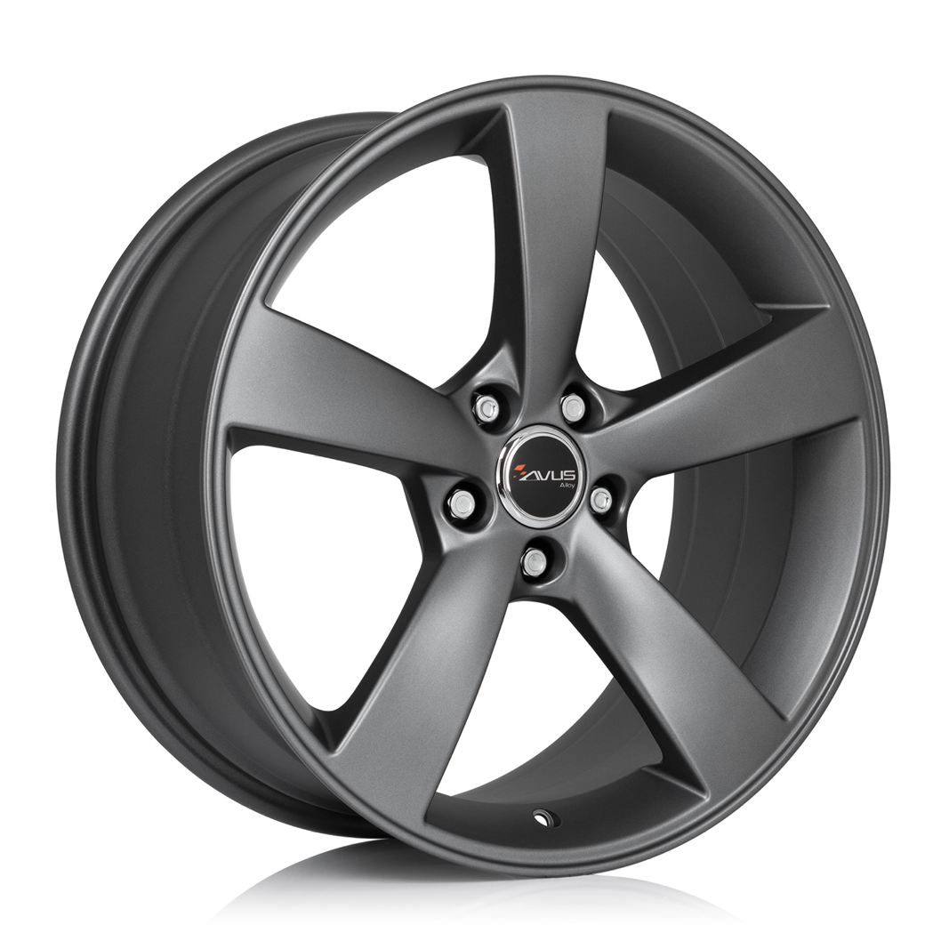 AVUS AF10 hliníkové disky 10x20 5x112 ET19 MATT ANTHRACITE