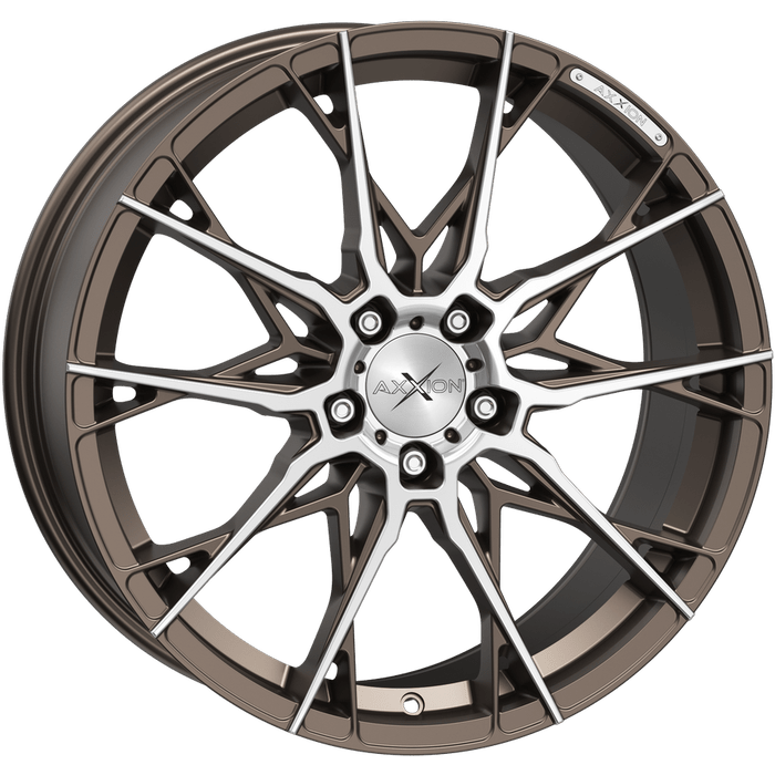 AXXION X1 hliníkové disky 8,5x19 5x112 ET45 Bronze matt full machined