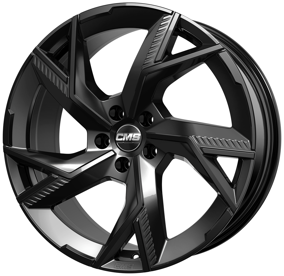 CMS C41 hliníkové disky 8,5x20 5x130 ET35 Complete Black Gloss