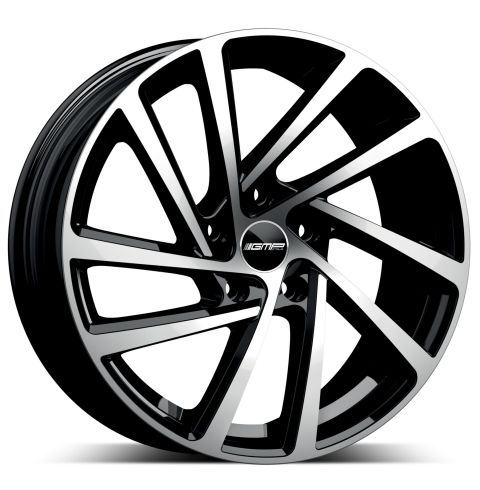 GMP Wonder hliníkové disky 6,5x16 5x100 ET42 Black Diamond