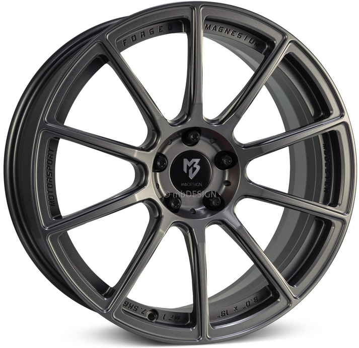 MB DESIGN MF1 hliníkové disky 8x19 5x114,3 ET45 Mattgrau