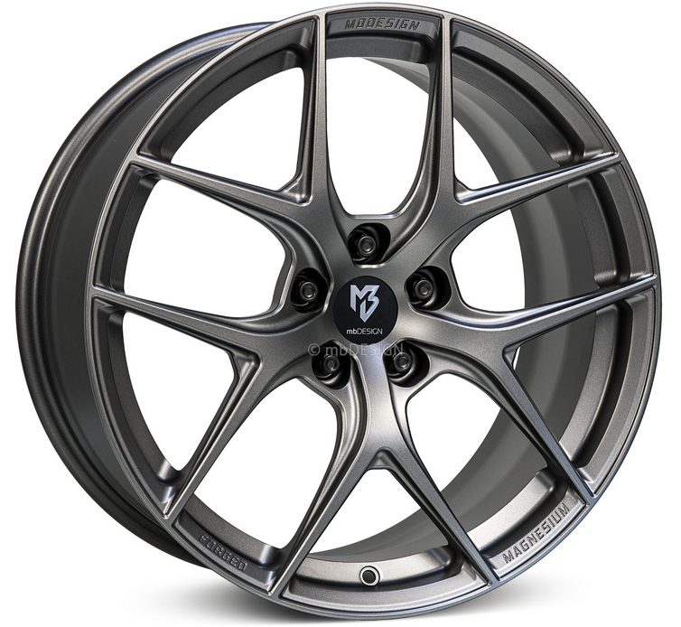 MB DESIGN MF2 hliníkové disky 9x19 5x112 ET42 Mattgrau