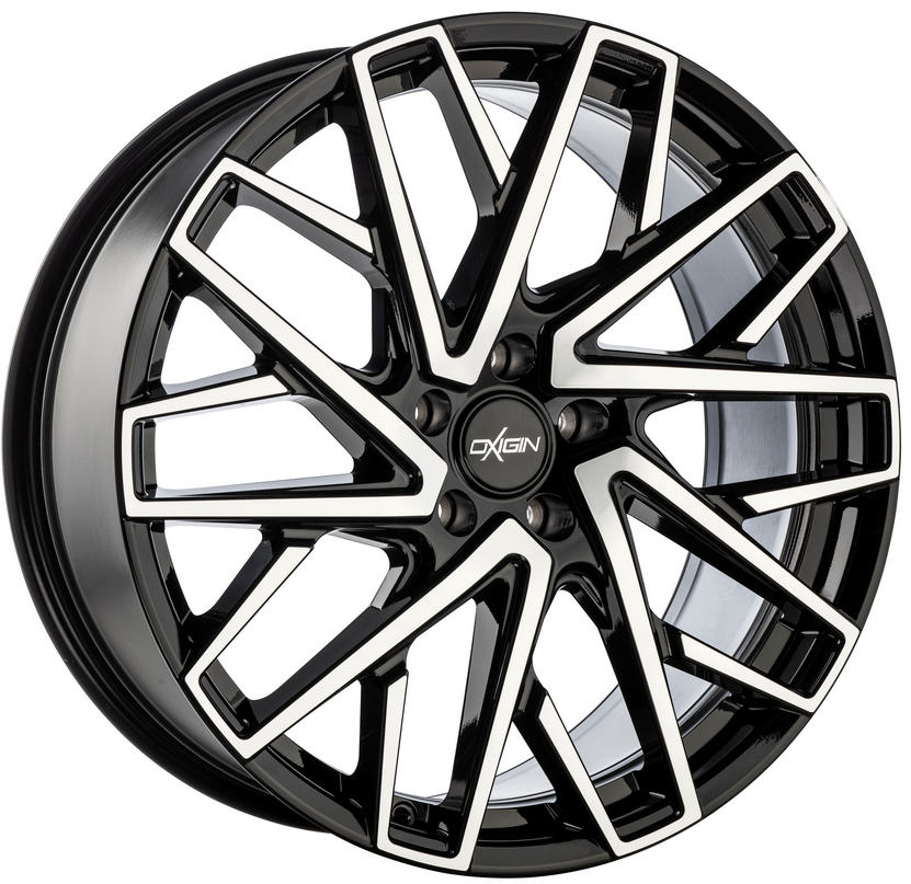 OXIGIN 28 Oxmove hliníkové disky 8,5x19 5x114,3 ET30 black full polish