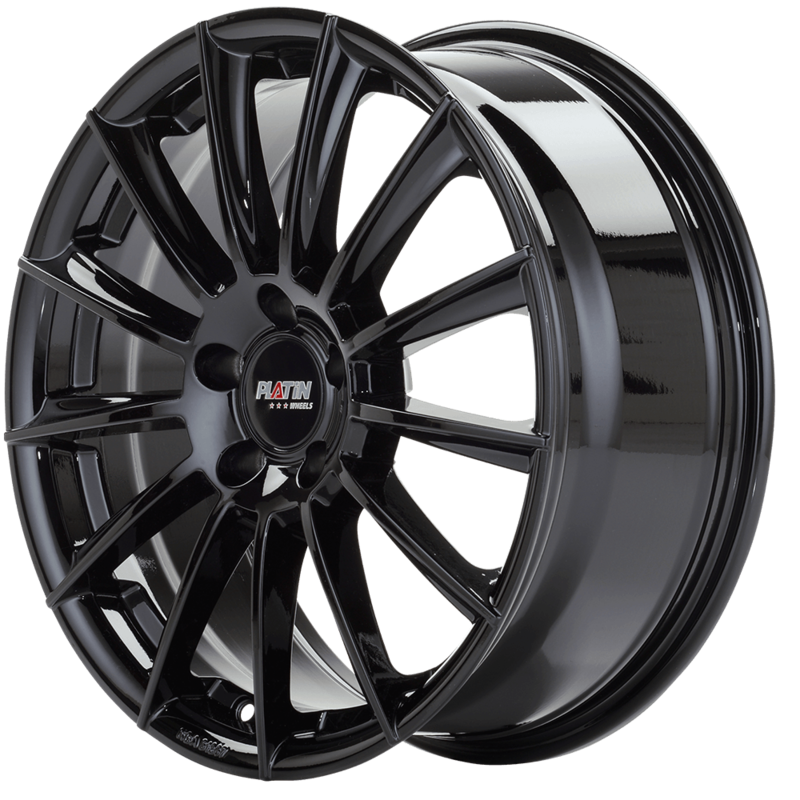 PLATIN P74 hliníkové disky 7,5x18 5x112 ET49 BLACK SHINY