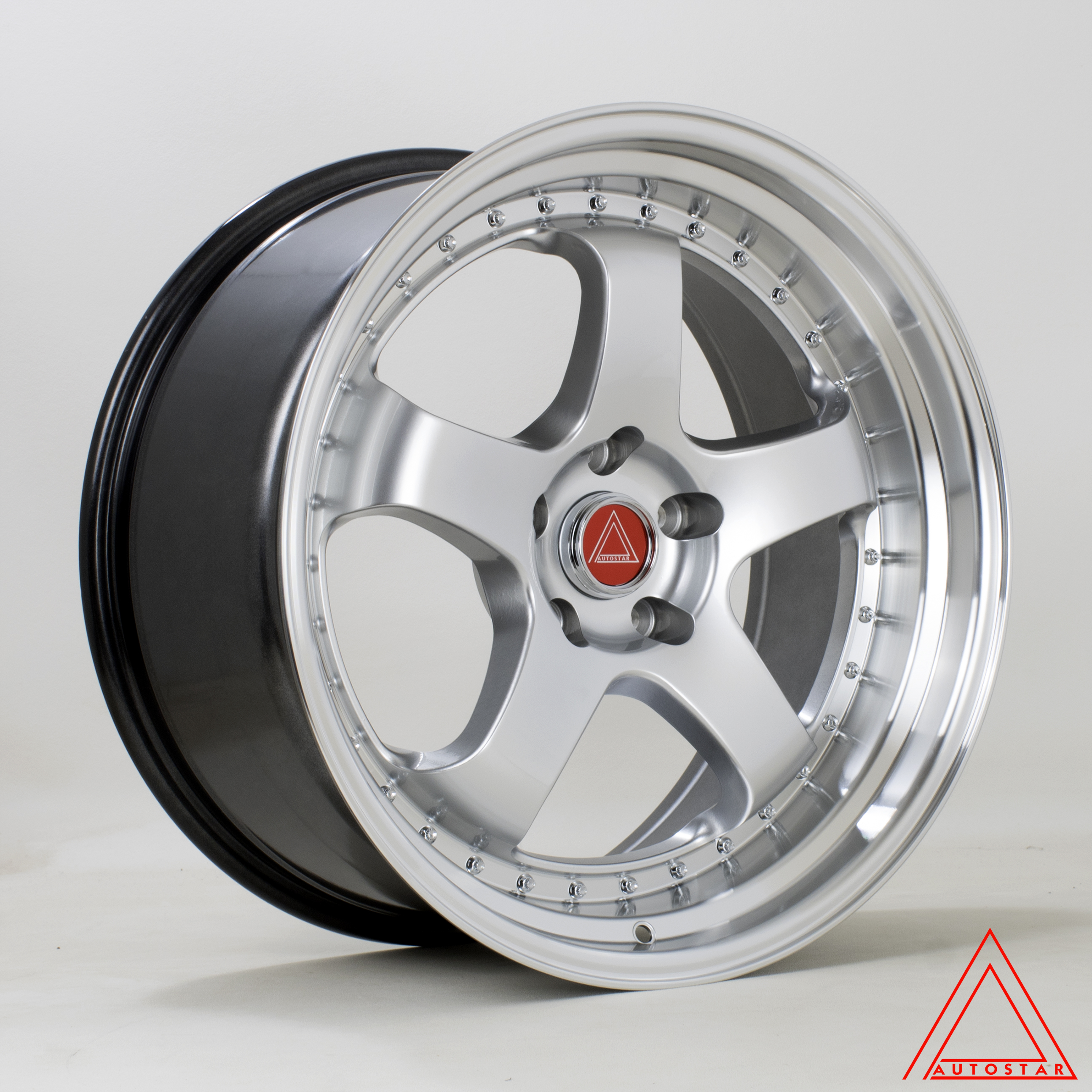 AUTOSTAR GT5R hliníkové disky 9,5x19 5x120 ET30 RLHSilver