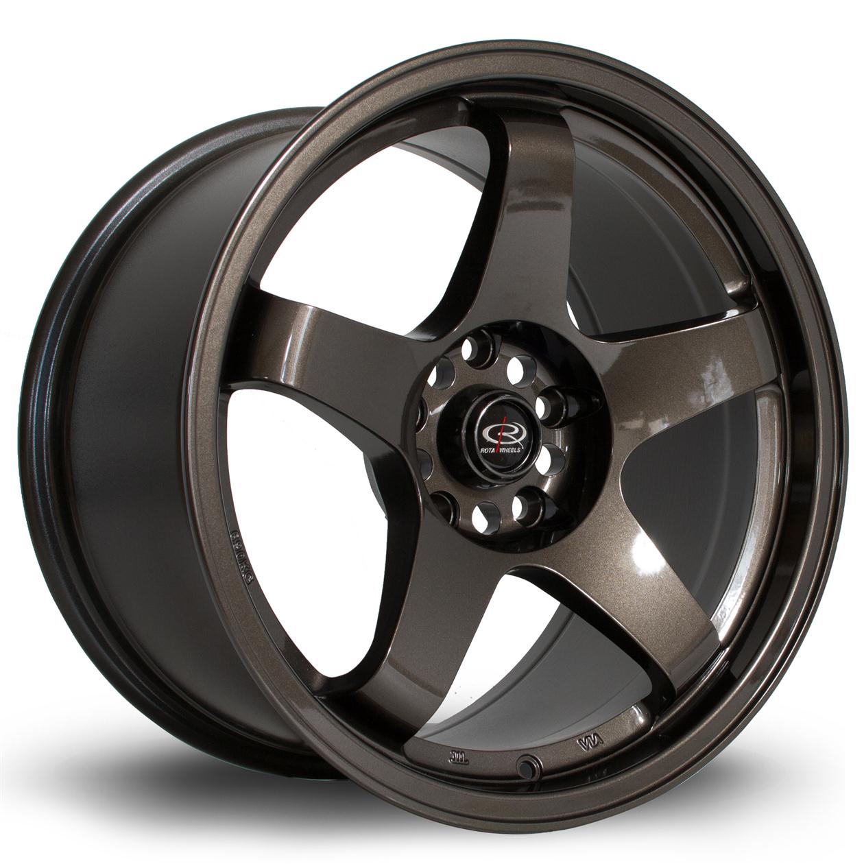 ROTA GTR hliníkové disky 9x17 5x114,3 ET25 Gunmetal