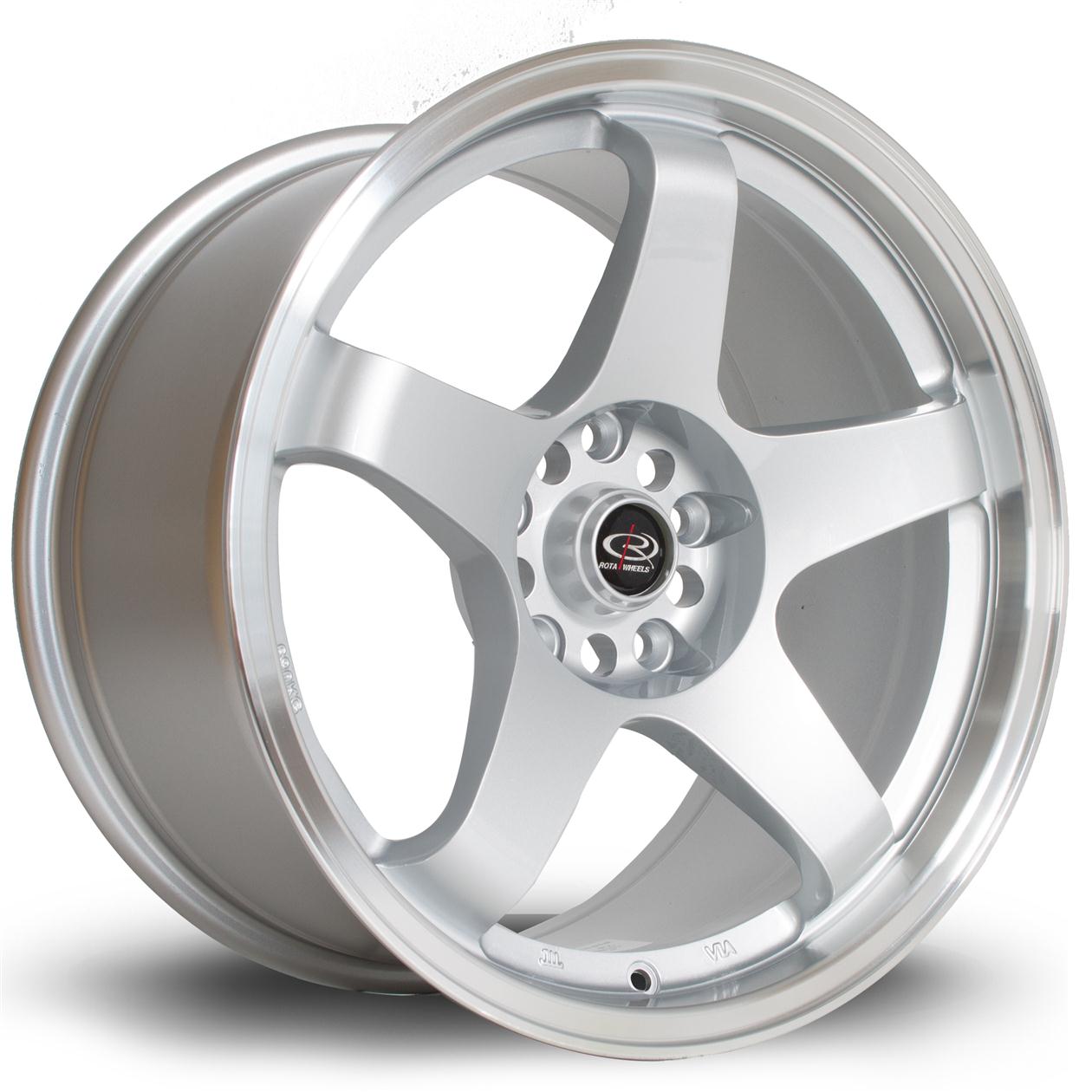 ROTA GTR hliníkové disky 9x17 5x114,3 ET25 RLSilver