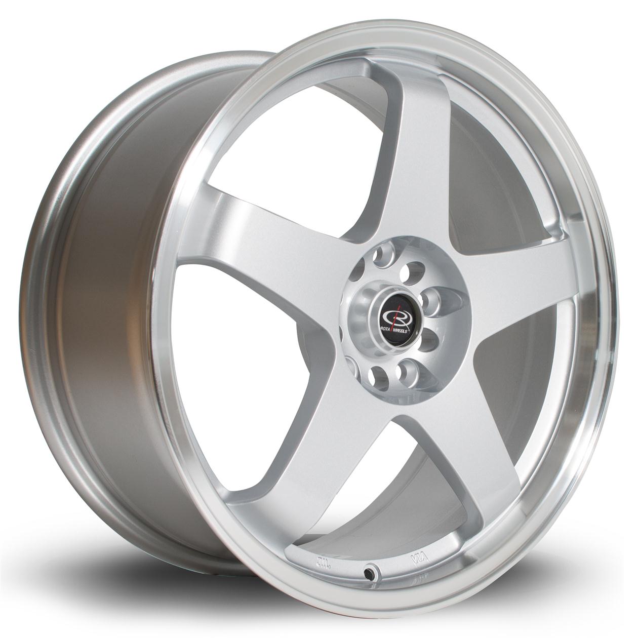 ROTA GTR hliníkové disky 8,5x18 5x114,3 ET30 RLSilver