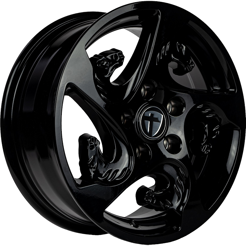 TOMASON TR-Horse hliníkové disky 6x15 5x112 ET30 blackpainted