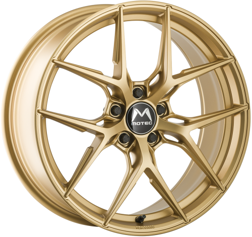 MOTEC ULTIMATE hliníkové disky 8,5x19 5x112 ET45 Matt light gold
