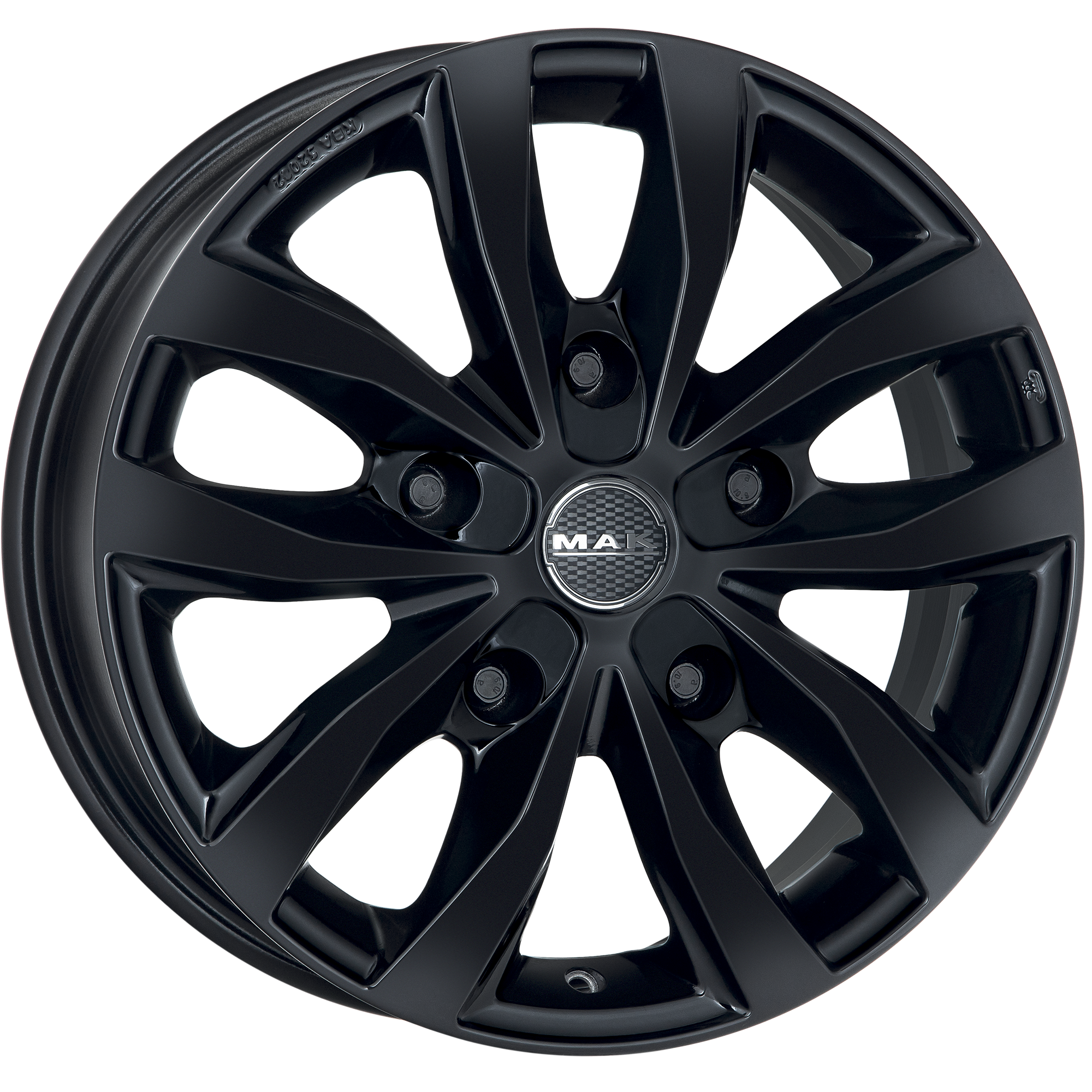 MAK LOAD 5 hliníkové disky 7x17 5x120 ET55 GLOSS BLACK