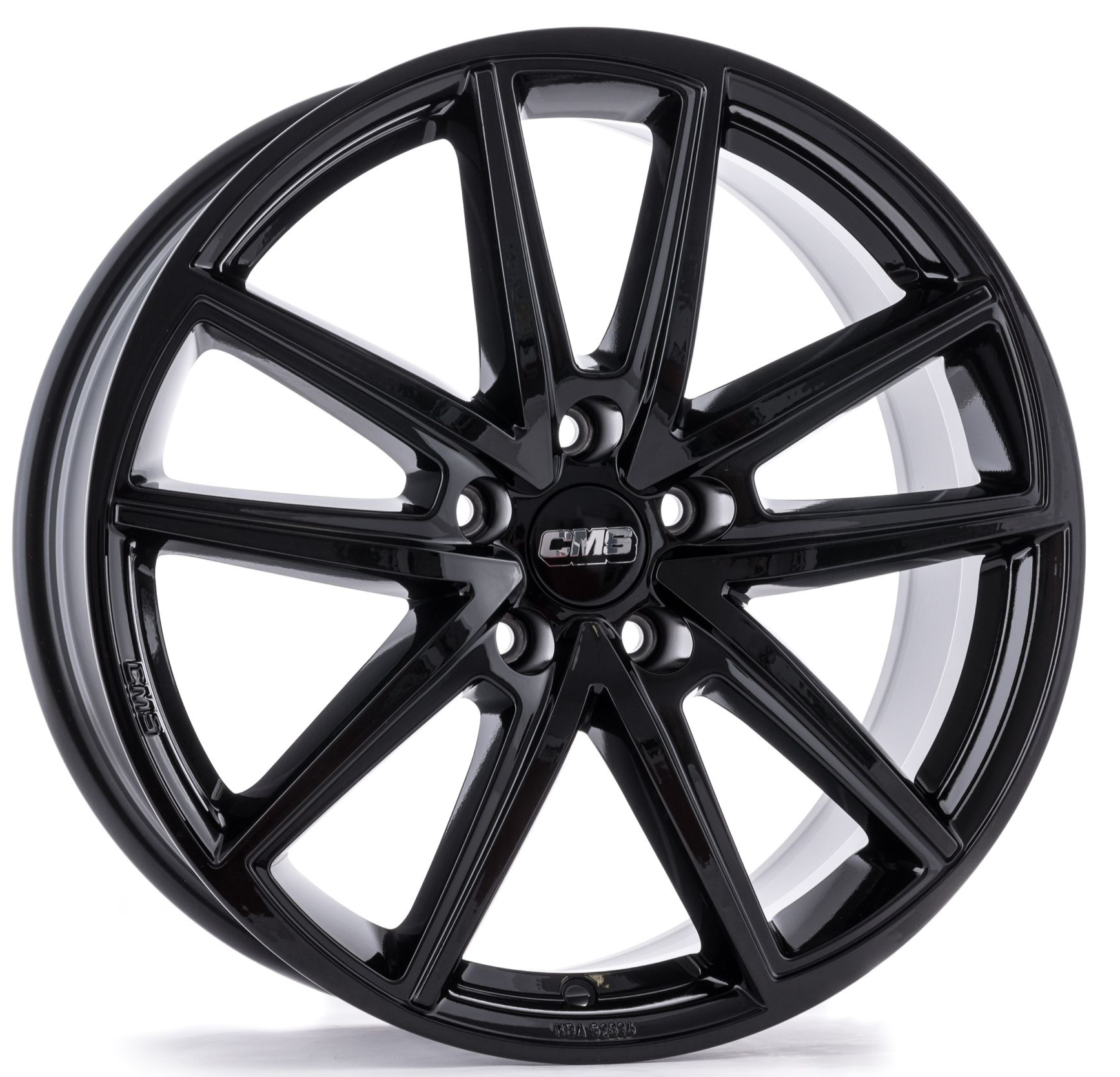 CMS C30 hliníkové disky 7,5x19 5x112 ET53,5 Complete Black Gloss