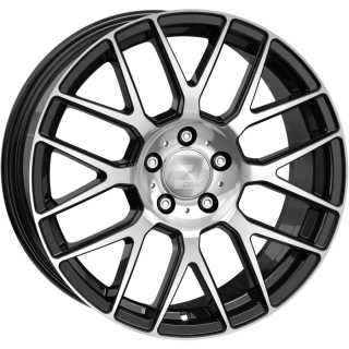 2DRV WH26 hliníkové disky 10x22 5x120 ET33 Black full machined