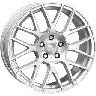 2DRV WH26 hliníkové disky 8x18 4x108 ET38 Full silver