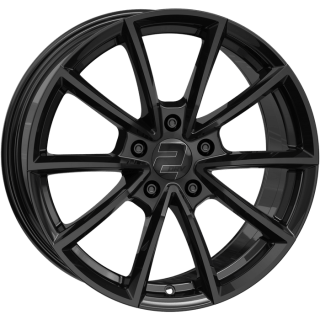 2DRV WH28 hliníkové disky 8x18 5x112 ET35 Black glossy painted