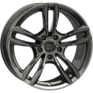 2DRV WH29 hliníkové disky 7,5x17 5x112 ET37 Dark gunmetal full painted