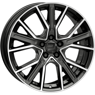 2DRV WH34 hliníkové disky 7,5x17 5x112 ET35 Dark gunmetal full machined