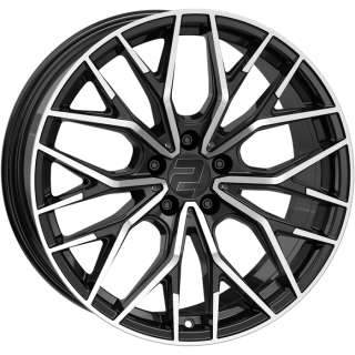 2DRV WH37 hliníkové disky 8,5x19 5x108 ET40 Black full machined