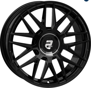 2DRV WH43 hliníkové disky 8,5x19 5x112 ET48 Black glossy painted