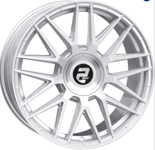 2DRV WH43 hliníkové disky 8,5x19 5x112 ET48 Race silver painted