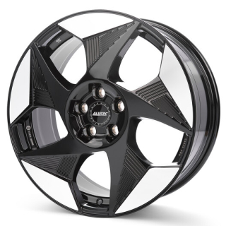 ALUTEC SOLAR hliníkové disky 8x19 5x112 ET36 diamant-schwarz frontpoliert