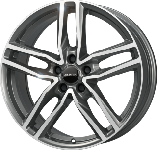 ALUTEC IKENU hliníkové disky 6,5x16 4x108 ET20 graphit frontpoliert