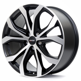 ALUTEC W10 hliníkové disky 8x18 5x112 ET39 racing-schwarz frontpoliert
