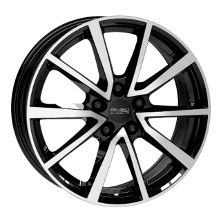 ANZIO VECTOR hliníkové disky 6x16 5x100 ET35 diamond-black front polished