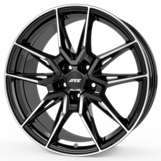 ATS FORCE hliníkové disky 8,5x19 5x108 ET48 diamond-black frontpolished