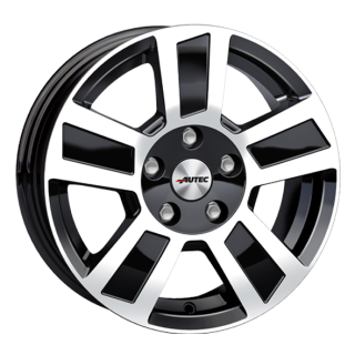 AUTEC Tigris hliníkové disky 6x15 5x112 ET30 Black Polished