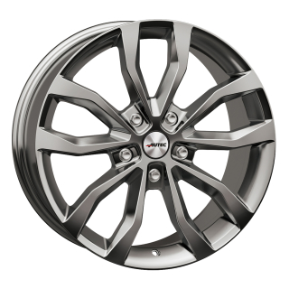 AUTEC Uteca hliníkové disky 8x18 5x112 ET38 titanium silver