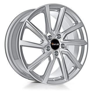 AVUS AC-518 hliníkové disky 6,5x16 5x98 ET39 HYPER SILVER
