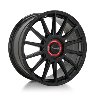 AVUS AC-M09 hliníkové disky 8,5x19 5x114,3 ET45 BLACK CAP ROSSO
