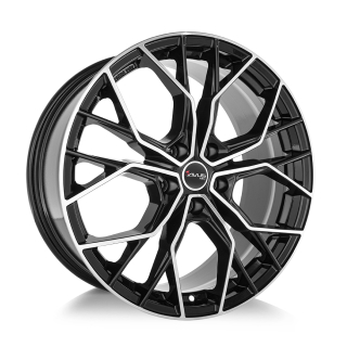 AVUS AC-M10 hliníkové disky 8x18 5x120 ET43 BLACK POLISHED
