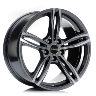 AVUS AC-MB3 hliníkové disky 7,5x17 5x120 ET37 ANTHRACITE POLISHED