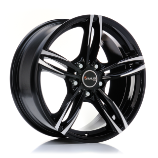 AVUS AC-MB3 hliníkové disky 7,5x17 5x120 ET37 BLACK POLISHED