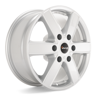 AVUS AC-V61 hliníkové disky 6,5x16 6x125 ET68 HYPER SILVER