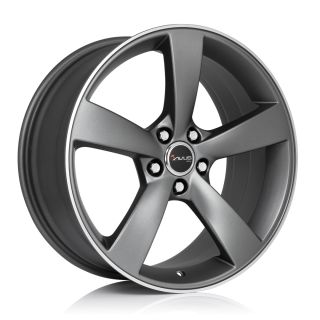 AVUS AF10 hliníkové disky 10x21 5x112 ET18 MATT ANTHRACITE POLISHED