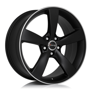 AVUS AF10 hliníkové disky 10x21 5x112 ET50 MATT BLACK POLISHED