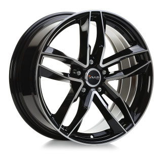 AVUS AF16 hliníkové disky 10x21 5x112 ET20 BLACK POLISHED