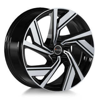 AVUS AC-521 hliníkové disky 7,5x20 5x112 ET44 BLACK POLISHED