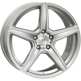 AXXION AX7 hliníkové disky 9x20 5x112 ET40 Solid titanium silver matt painted