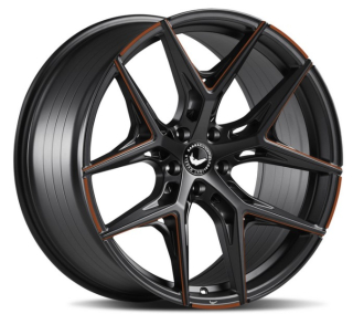 BARRACUDA RAZZER hliníkové disky 8,5x20 5x108 ET40 Mattblack RED Puresports