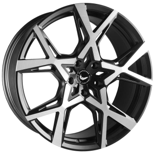 BARRACUDA PROJECT X hliníkové disky 10x22 5x114,3 ET40 Black brushed Surface
