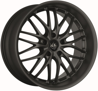 BARRACUDA VOLTEC T6 hliníkové disky 7x17 4x100 ET38 Mattblack Puresports