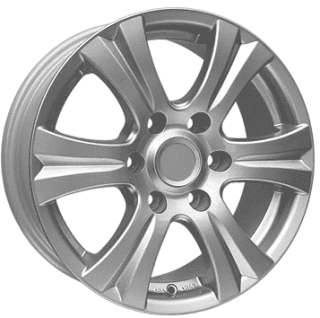 BROCK RC14SUV hliníkové disky 7,5x17 6x114,3 ET40 strieborný